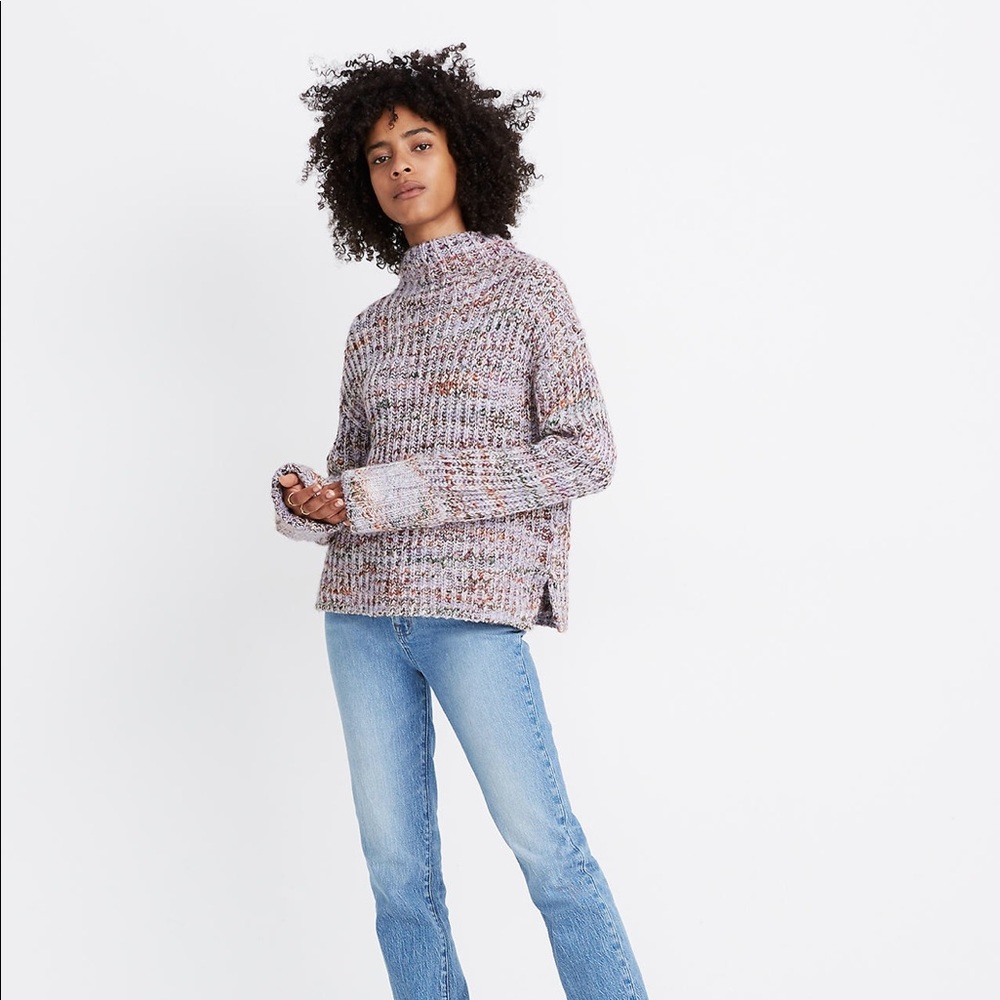 NWT Madewell Rayner Mockneck Sweater - Small